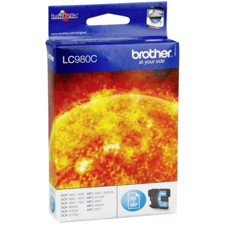 Brother LC38-LC980 Blue Original Cartridge - 1