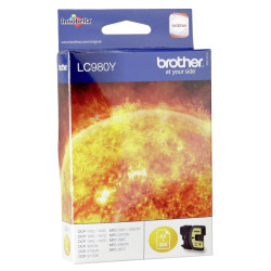 Brother LC38-LC980 Yellow Original Cartridge - Brother