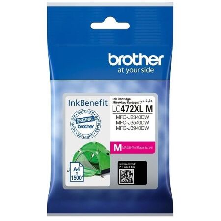 Brother LC472XL M Kırmızı Orijinal Kartuş - 1