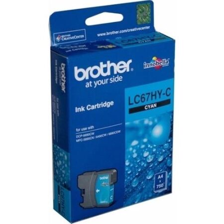 Brother LC67HY-BK Black Cartridge - 1