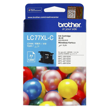 Brother LC77XL Blue Original Cartridge - 1