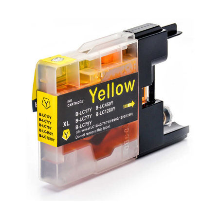 Brother LC77XL Yellow Replacement Cartridge - 2