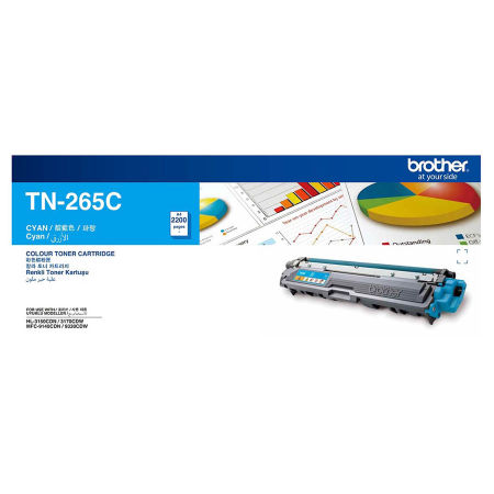 Brother TN-265 Blue Original Toner High Capacity - 1