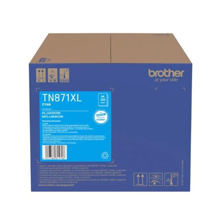 Brother TN871XLC Mavi Orijinal Toner Yüksek Kapasiteli - 1