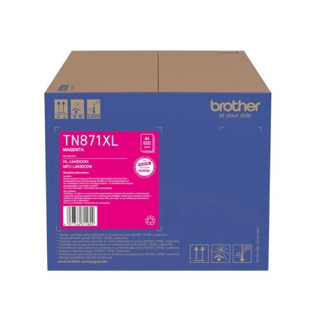 Brother TN871XLM Kırmızı Orijinal Toner Yüksek Kapasiteli - 1