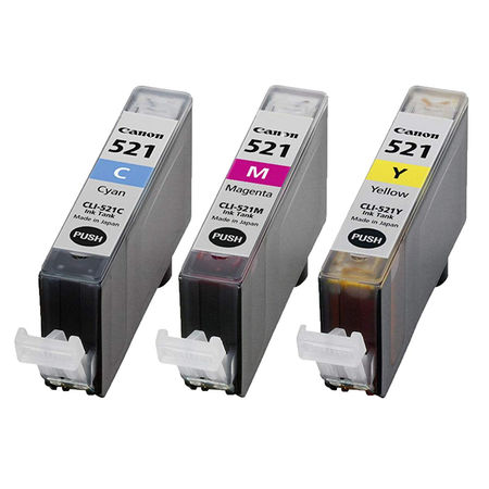 Canon CLI-521/2934B010 Color Original Cartridge Advantage Package - 2