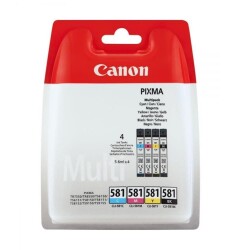 Canon CLI-581 C/M/Y/BK XXL Multipack Original Ink Cartridge - Canon