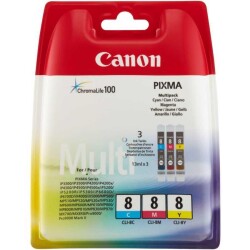 Canon CLI-8C/CLI-8M/CLI-8Y Cartridge Benefit Package - Canon