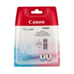 Canon CLI-8PC / CLI-8PM / 0624B026 İkili Paket Orjinal Kartuş - Canon