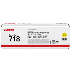 Canon CRG-718/2659B002 Yellow Original Toner - Canon