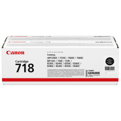 Canon CRG-718/2662B017 Black Original Toner 2 Pack - 1