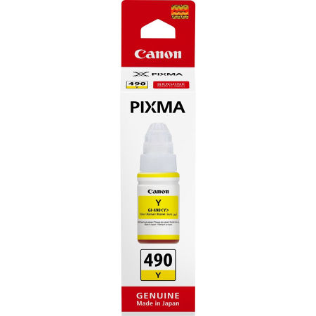 Canon GI-490/0666C001 Yellow Original Ink - 1