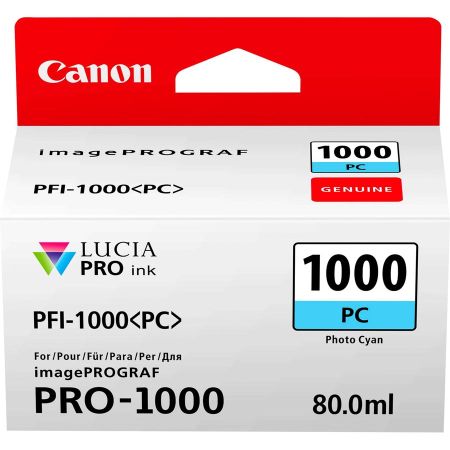 Canon PFI-1000PC/0550C001 Photo Blue Original Cartridge - 1