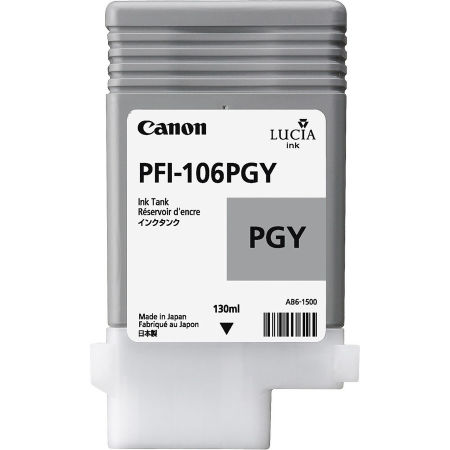 Canon PFI-106PGY/6631B001 Photo Gray Original Cartridge - 2