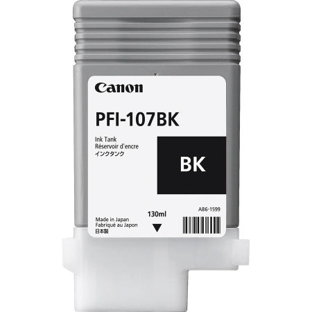 Canon PFI-107BK/6705B001 Black Original Cartridge - 2