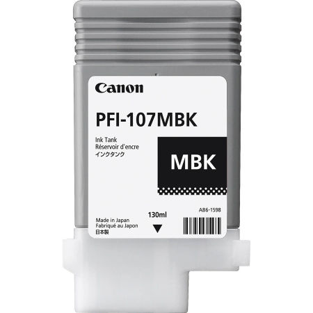 Canon PFI-107MBK/6704B001 Matte Black Original Cartridge - 2