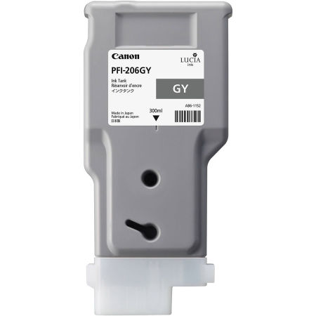 Canon PFI-206GY/5312B001 Gray Original Cartridge - 1