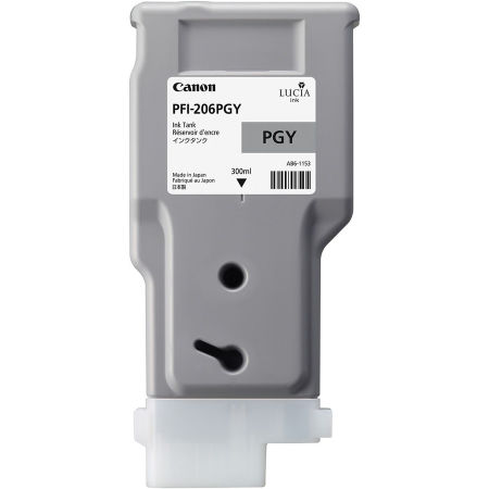 Canon PFI-206PGY/5313B001 Photo Gray Original Cartridge - 1