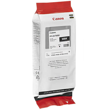 Canon PFI-207MBK/8788B001 Matte Black Original Cartridge - 1