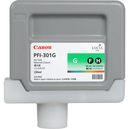 Canon PFI-301G/1493B001 Green Original Cartridge - 2