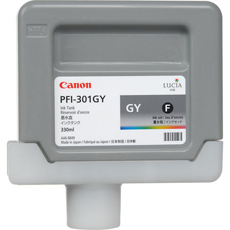 Canon PFI-301GY/1495B001 Gray Original Cartridge - 2