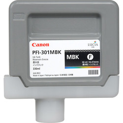 Canon PFI-301MBK/1485B001 Matte Black Original Cartridge - 2