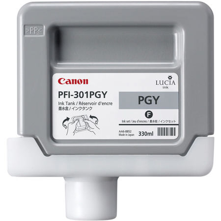 Canon PFI-301PGY/1496B001 Photo Gray Original Cartridge - 2