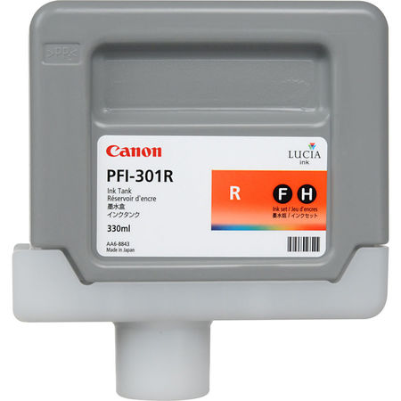 Canon PFI-301R/1492B001 Red Original Cartridge - 2