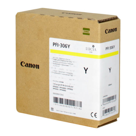 Canon PFI-306Y/6660B001 Yellow Original Cartridge - 1