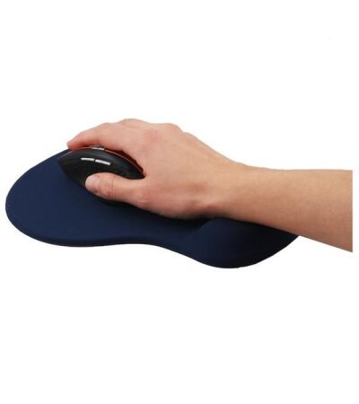 Elba K06152 Blue Gel Mousepad with Wristband - 2