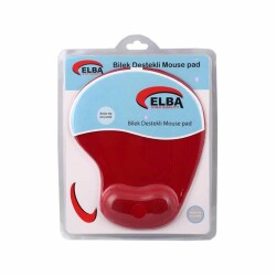 Elba K06152 Kırmızı Bileklikli Jel Mousepad - 2