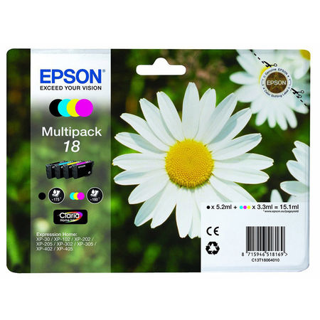 Epson 18-T1806-C13T18064020 Original Cartridge Advantage Package - 1