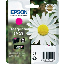 Epson 18XL-T1813-C13T18134020 Kırmızı Orijinal Kartuş - Epson