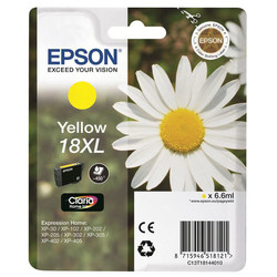 Epson 18XL-T1814-C13T18144020 Sarı Orijinal Kartuş - Epson