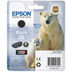 Epson 26-T2601-C13T26014020 Black Original Cartridge - 2