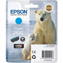 Epson 26-T2611-C13T26114020 Photo Black Original Cartridge - Epson