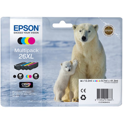 Epson 26XL-T2636-C13T26364020 Orijinal Kartuş Ekonomik Seti - Epson