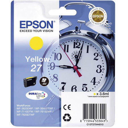 Epson 27-T2704-C13T27044020 Yellow Original Cartridge - 1