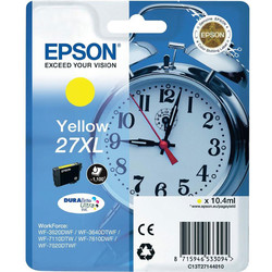 Epson 27XL-T2714-C13T27144020 Sarı Orijinal Kartuş Yüksek Kapasiteli - Epson