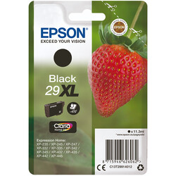 Epson 29XL-C13T29914022 Siyah Orijinal Kartuş Yüksek Kapasiteli - Epson