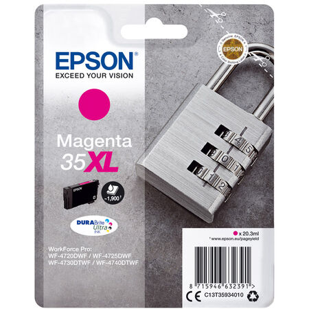 Epson 35XL-C13T35934020 Kırmızı Orijinal Kartuş Yüksek Kapasiteli - 1