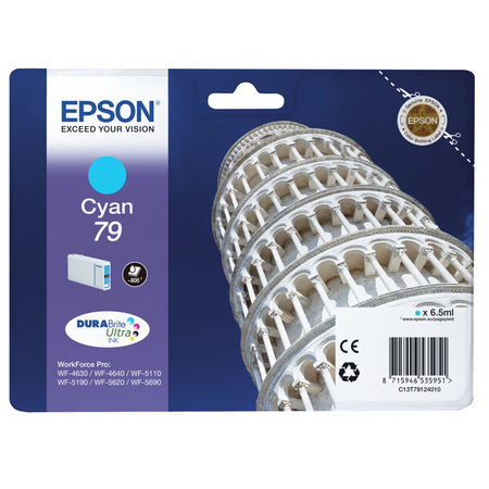 Epson 79-T7912-C13T79124010 Blue Original Cartridge - 1