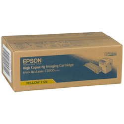 Epson C3800-C13S051124 Yellow Original Toner High Capacity - Epson