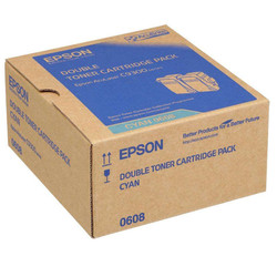 Epson C9300-C13S050608 Blue Original Toner 2Li Pack - Epson