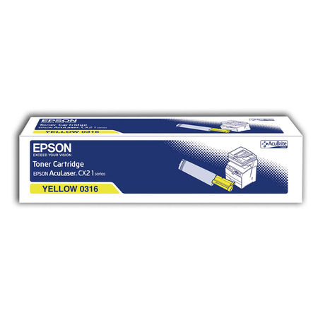 Epson CX-21/C13S050316 Yellow Original Toner - 1