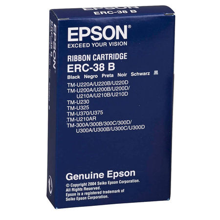 Epson ERC-38/C43S015374 Original Black Ribbon - 1