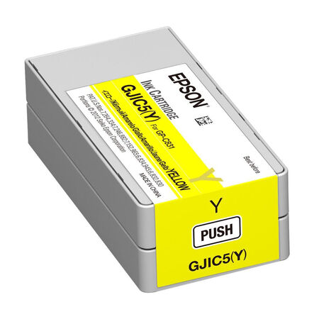 Epson GJIC5-C13S020566 Sarı Orijinal Kartuş - 1