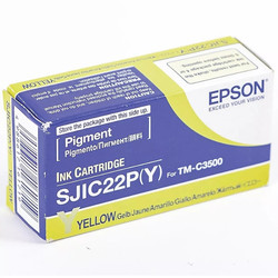 Epson SJIC22-C33S020604 Yellow Original Cartridge - Epson