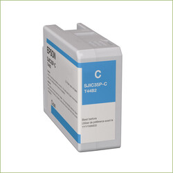 Epson SJIC36-C13T44C240 Blue Original Cartridge - Epson