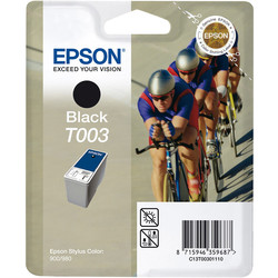 Epson T003-C13T00301120 Black Original Cartridge - Epson